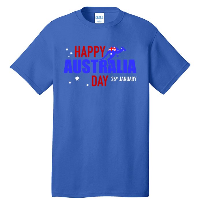 Happy Australia Day 26th Of January Funny Gift Tall T-Shirt