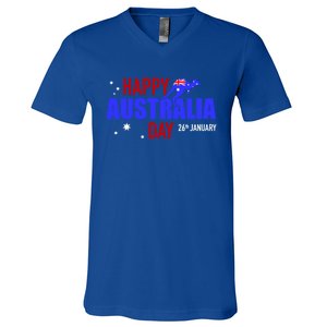 Happy Australia Day 26th Of January Funny Gift V-Neck T-Shirt