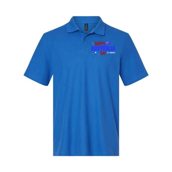 Happy Australia Day 26th Of January Funny Gift Softstyle Adult Sport Polo