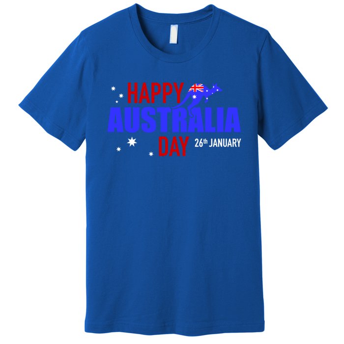 Happy Australia Day 26th Of January Funny Gift Premium T-Shirt