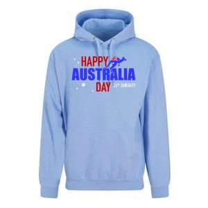 Happy Australia Day 26th Of January Funny Gift Unisex Surf Hoodie