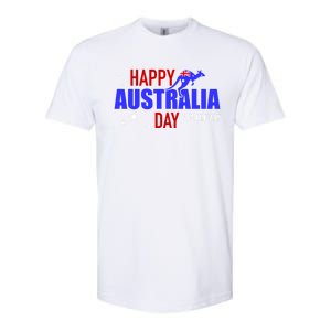 Happy Australia Day 26th Of January Funny Gift Softstyle CVC T-Shirt