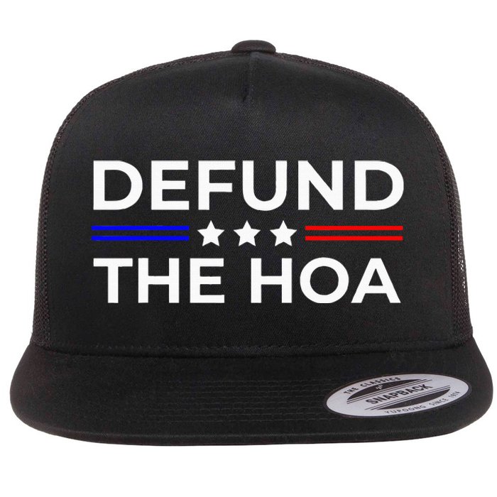 Homeowners Association Defund The Hoa Flat Bill Trucker Hat