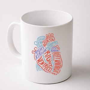 Heart Anatomy Doctor Medical Cardiovascular Biology Student Gift Coffee Mug