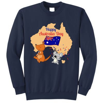 Happy Australia Day Kangaroo Animal Lover For Earth Day Sweatshirt