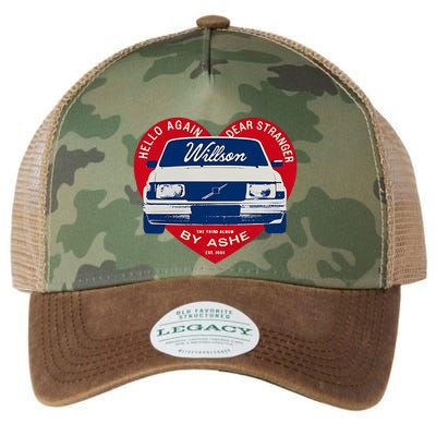 Hello Again Dear Stranger Willson Car By Ashe Legacy Tie Dye Trucker Hat