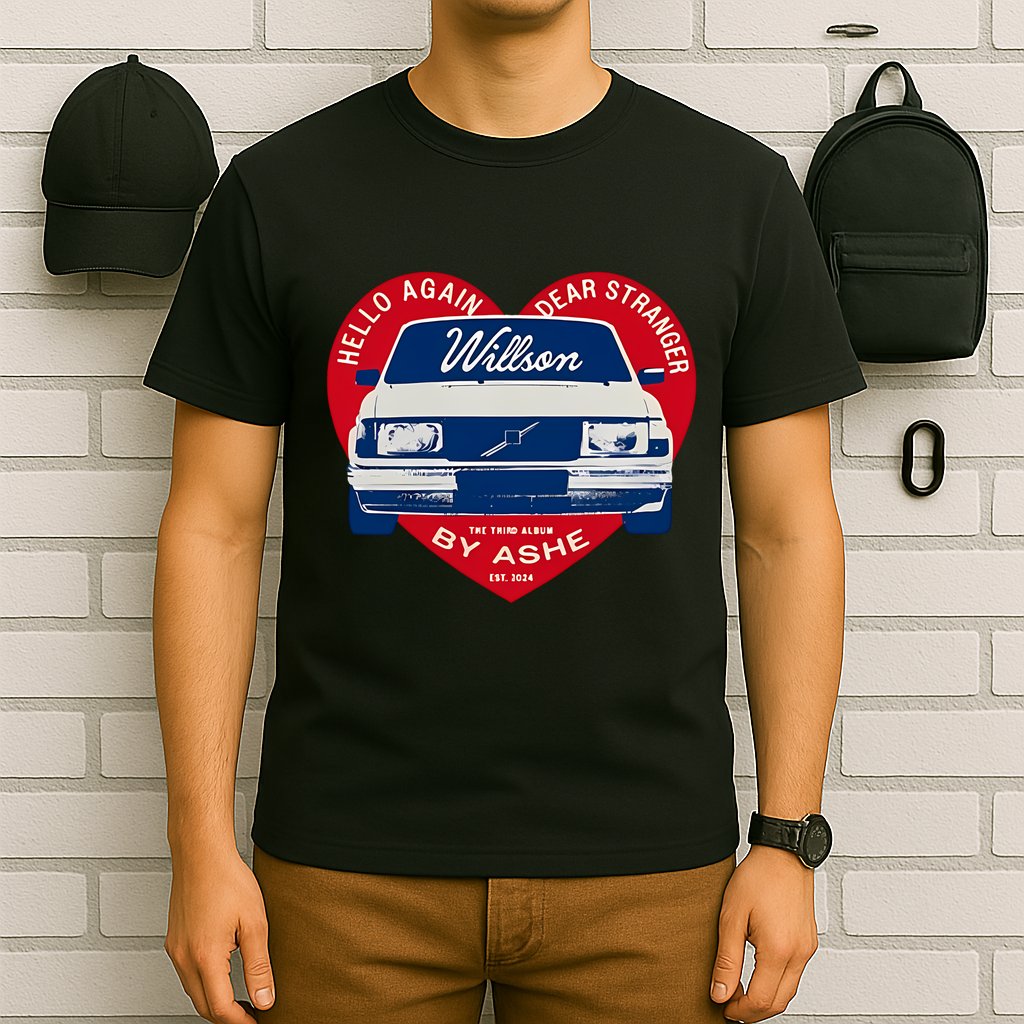 Hello Again Dear Stranger Willson Car By Ashe T-Shirt