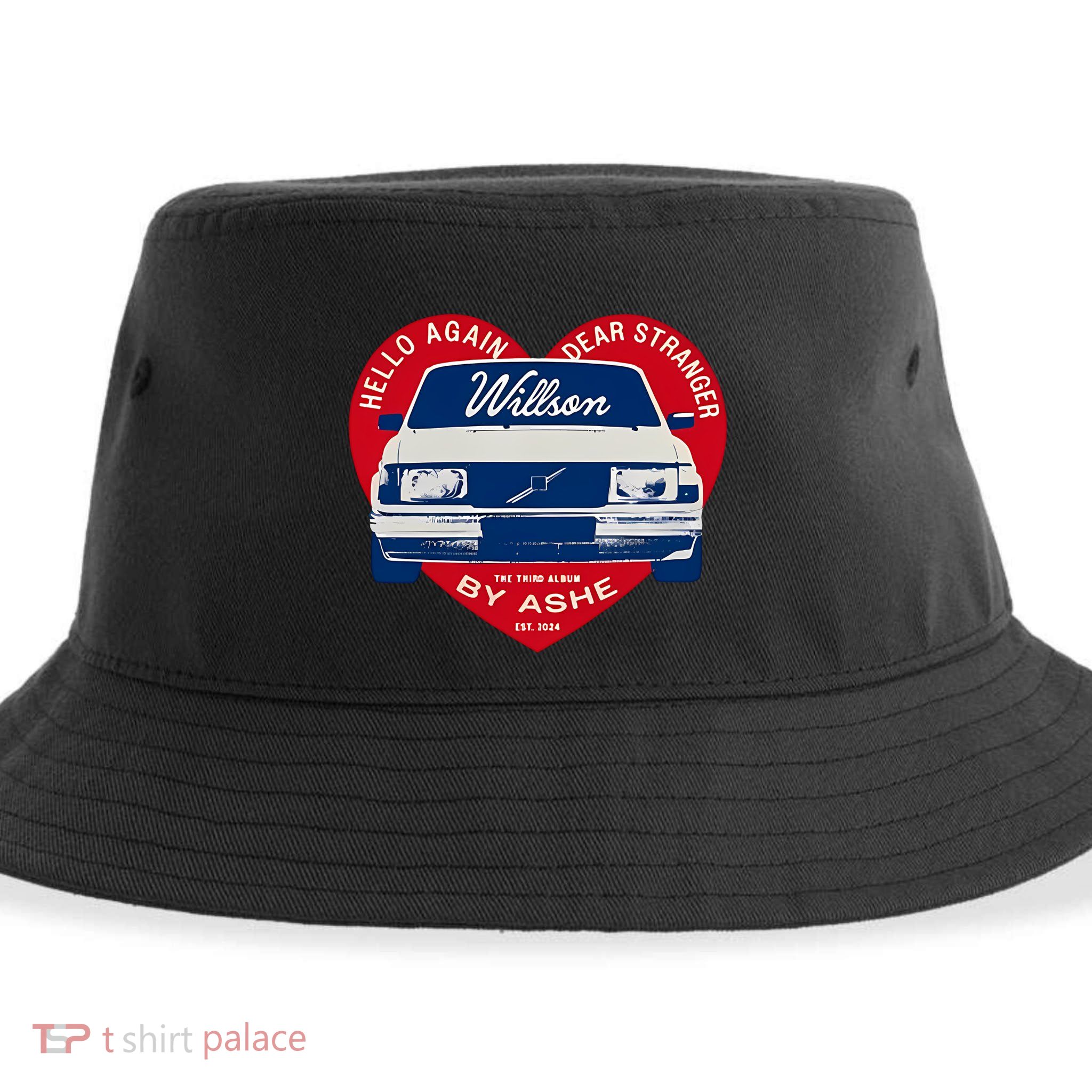 Hello Again Dear Stranger Willson Car By Ashe Sustainable Bucket Hat
