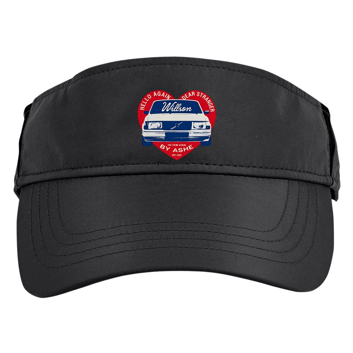 Hello Again Dear Stranger Willson Car By Ashe Adult Drive Performance Visor