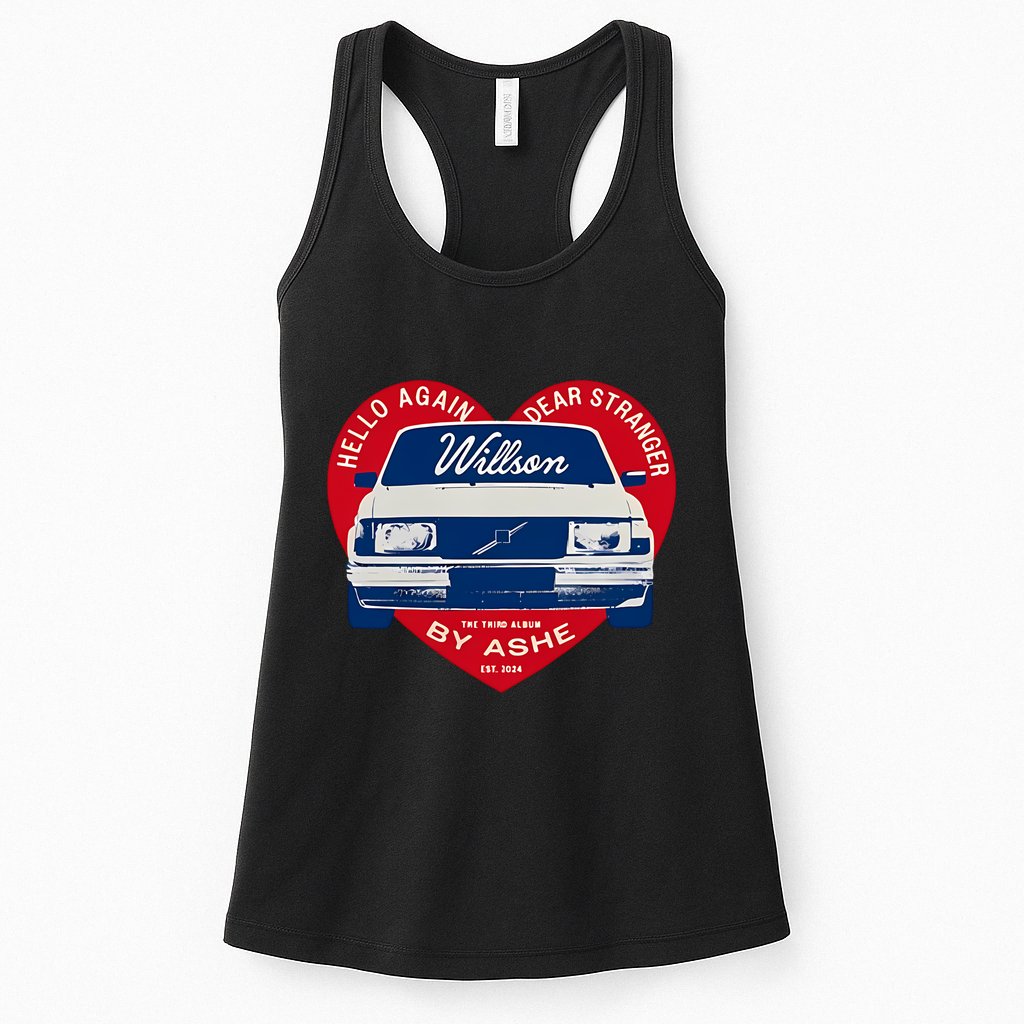 Hello Again Dear Stranger Willson Car By Ashe Womens Tank Top