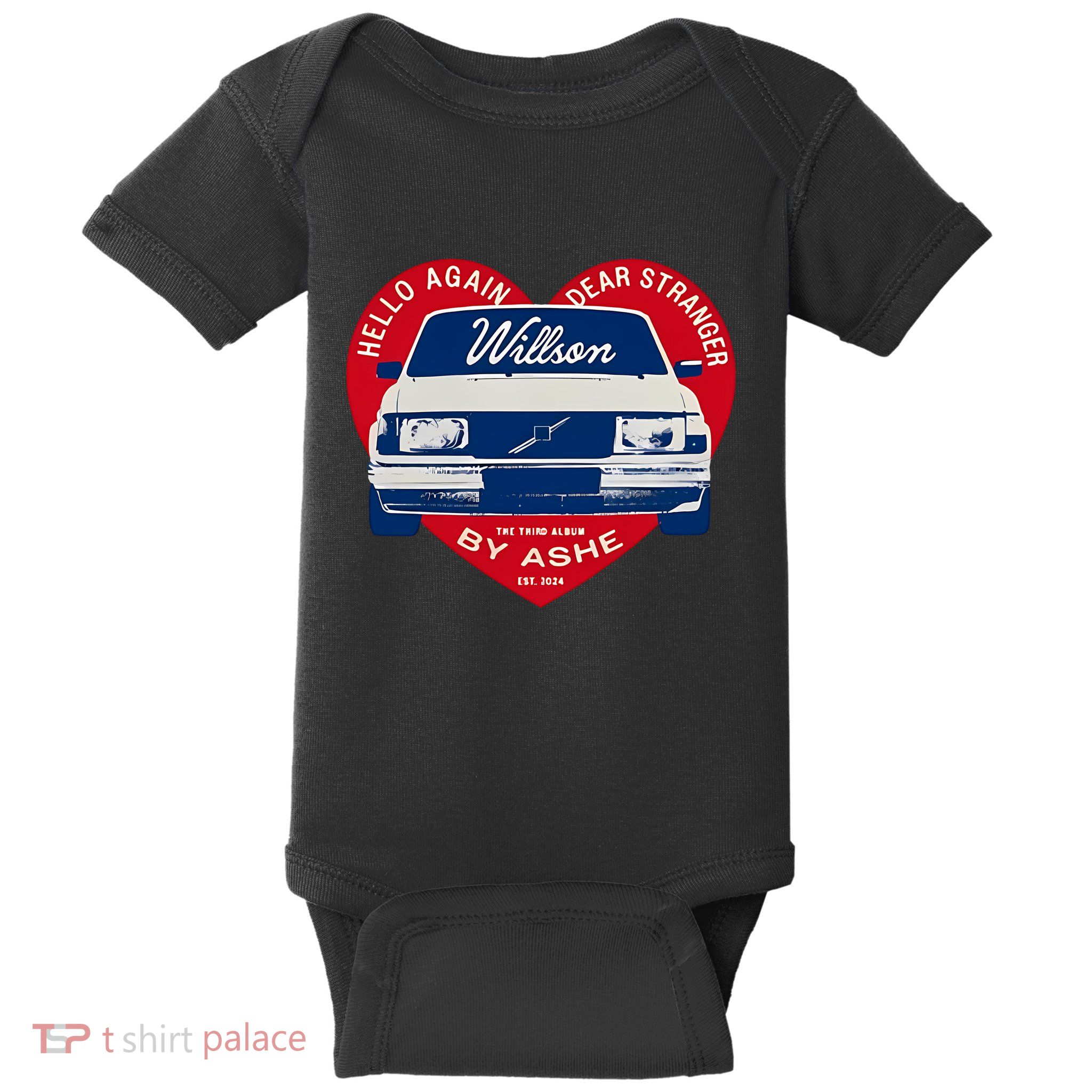 Hello Again Dear Stranger Willson Car By Ashe Baby Bodysuit