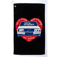 Hello Again Dear Stranger Willson Car By Ashe Golf Towel