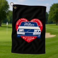 Hello Again Dear Stranger Willson Car By Ashe Golf Towel