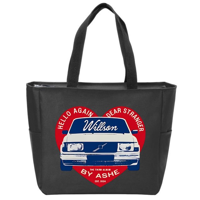 Hello Again Dear Stranger Willson Car By Ashe Zip Tote Bag