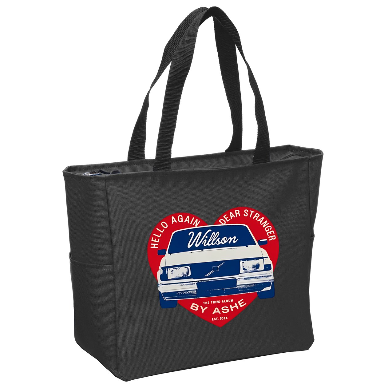 Hello Again Dear Stranger Willson Car By Ashe Zip Tote Bag