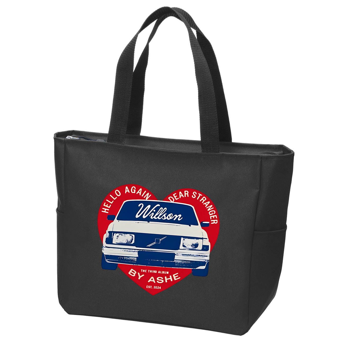 Hello Again Dear Stranger Willson Car By Ashe Zip Tote Bag