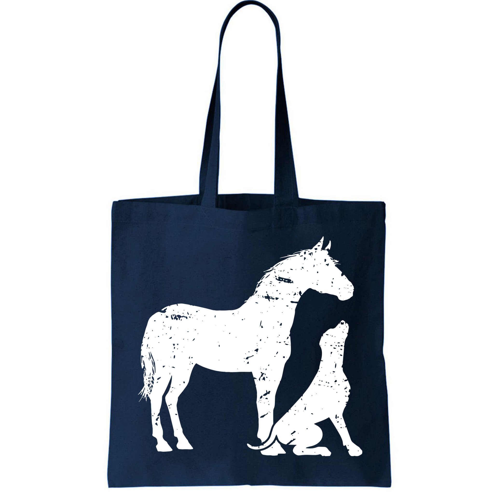 HORSE And DOG Motif For Women And Men Horse Dog Lover Bag
