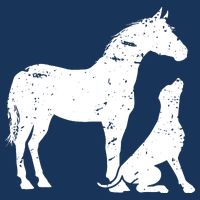 HORSE And DOG Motif For Women And Men Horse Dog Lover Visor
