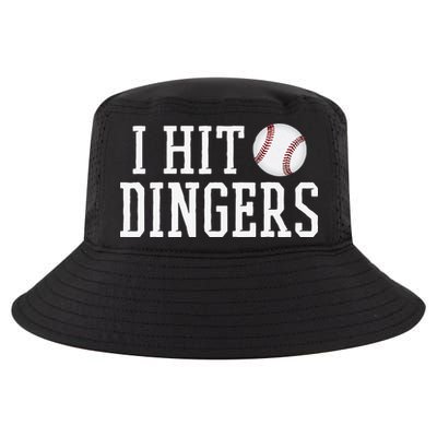 Hit a Dinger Funny Baseball Player Home Run Fun Cool Comfort Performance Bucket Hat