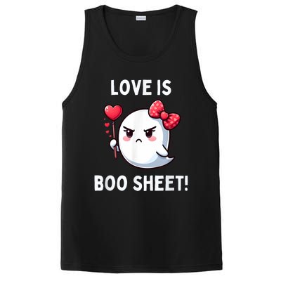 Humorous Antivalentines Day Love Is Boo Sheet PosiCharge Competitor Tank