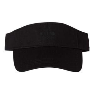 Hello Autumn Equinox Graphic Valucap Bio-Washed Visor