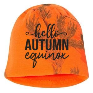 Hello Autumn Equinox Graphic Kati - Camo Knit Beanie