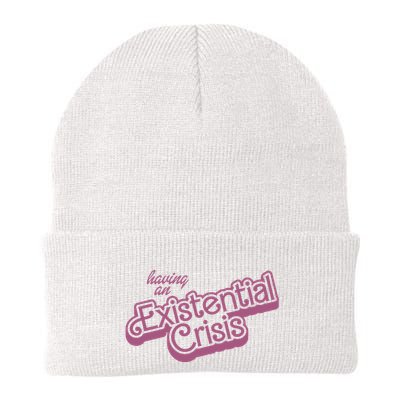 Having An Existential Crisis Knit Cap Winter Beanie