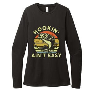 Hooking Aint Easy Women Funny Womens CVC Long Sleeve Shirt