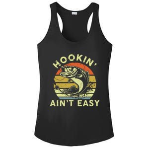 Hooking Aint Easy Women Funny Ladies PosiCharge Competitor Racerback Tank