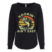 Hooking Aint Easy Women Funny Womens California Wash Sweatshirt