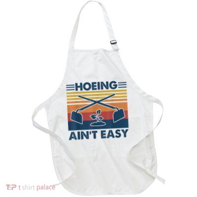Hoeing Ain’t Easy Vintage Apron