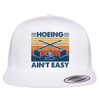 Hoeing Ain’t Easy Vintage Flatbill Hat