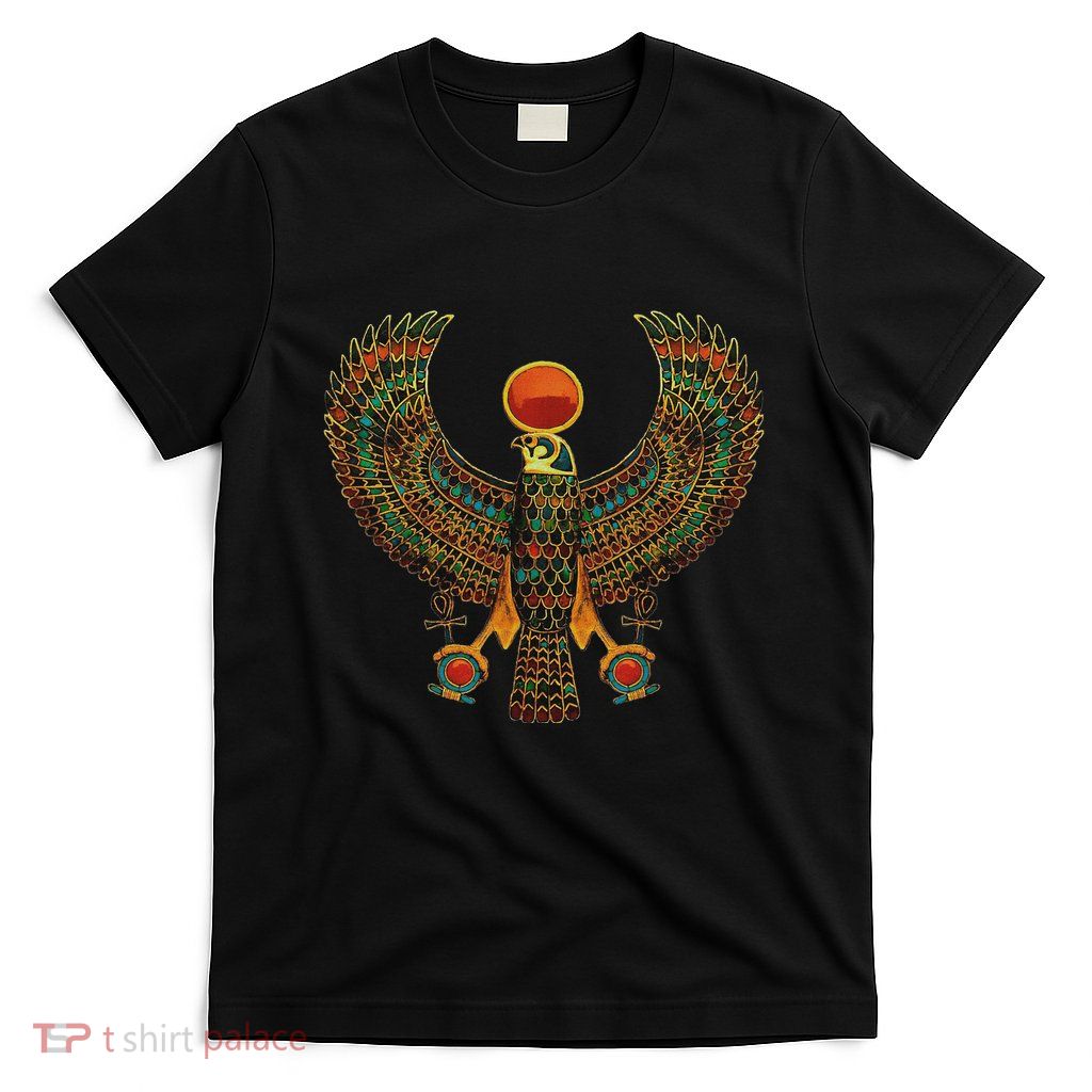 Horus Ancient Egyptian Falcon Hieroglyph T-Shirt