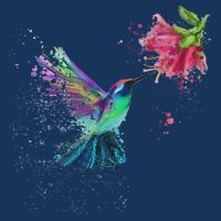 Hummingbird And Flower Bird Watcher Hummingbird Lover Infant Baby Jersey Bodysuit