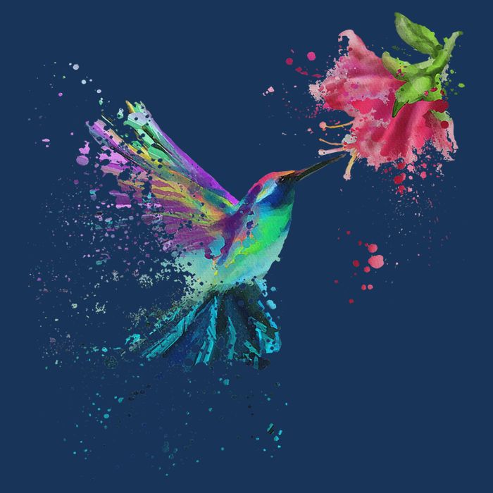 Hummingbird And Flower Bird Watcher Hummingbird Lover Infant Baby Jersey Bodysuit