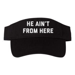 He AinT From Here Proud Represent Kentucky Valucap Bio-Washed Visor