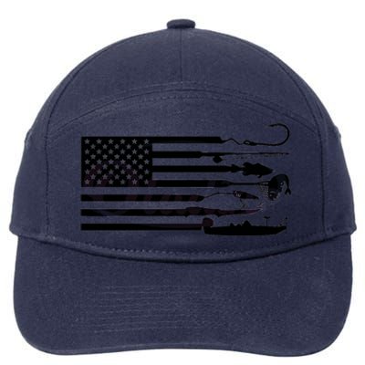 Hunting And Fishing 7-Panel Snapback Hat