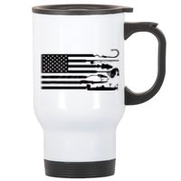 Hunting And Fishing Stainless Steel Travel Mug