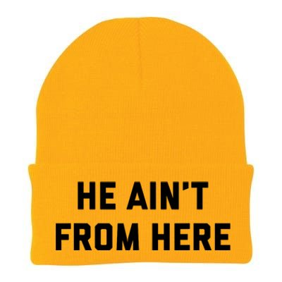 He Aint From Here Proud Represent Kentucky Ky 4 Usa Knit Cap Winter Beanie