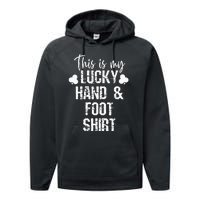 Hand And Foot Card Game Player Gift Funny Sharks Cards Performance Fleece Hoodie