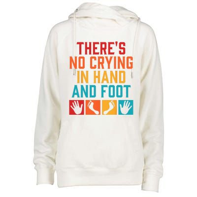 Hand And Foot Card Game Funny Hand And Foot Game Womens Funnel Neck Pullover Hood