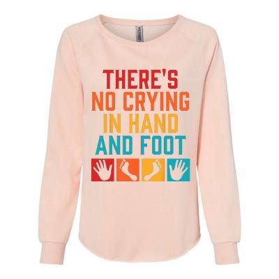 Hand And Foot Card Game Funny Hand And Foot Game Womens California Wash Sweatshirt