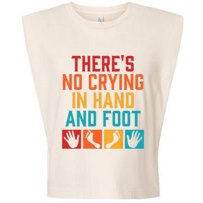 Hand And Foot Card Game Funny Hand And Foot Game Garment-Dyed Women's Muscle Tee