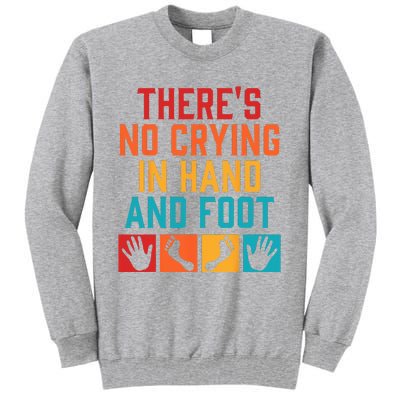 Hand And Foot Card Game Funny Hand And Foot Game Tall Sweatshirt