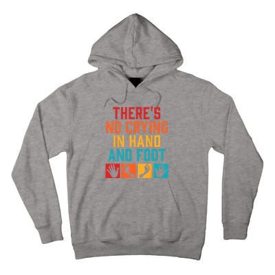 Hand And Foot Card Game Funny Hand And Foot Game Tall Hoodie