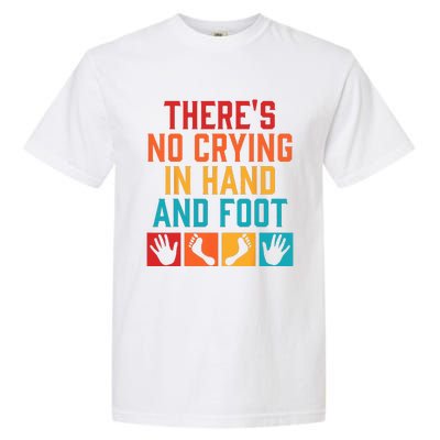 Hand And Foot Card Game Funny Hand And Foot Game Garment-Dyed Heavyweight T-Shirt