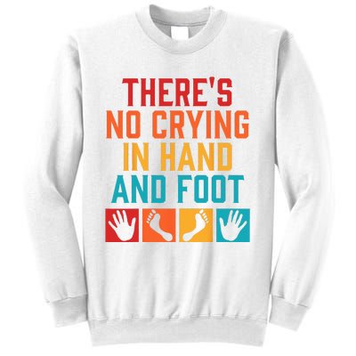 Hand And Foot Card Game Funny Hand And Foot Game Sweatshirt