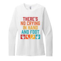 Hand And Foot Card Game Funny Hand And Foot Game Womens CVC Long Sleeve Shirt