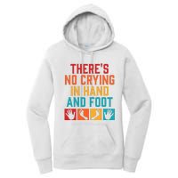 Hand And Foot Card Game Funny Hand And Foot Game Women's Pullover Hoodie