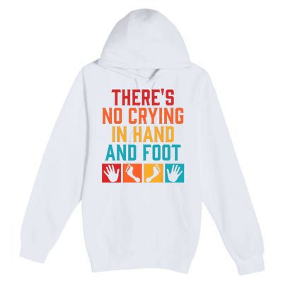 Hand And Foot Card Game Funny Hand And Foot Game Premium Pullover Hoodie